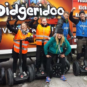 SEgway glatt gäng race