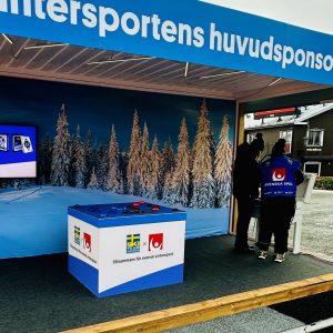 Strike a light aktivering på mässa för Svenska spel
