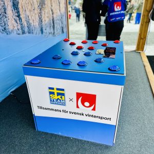 Strike a light aktivering på mässa för Svenska spel
