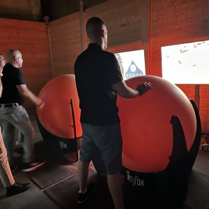 Sisyfox foxball för event, fest, kickoff eller mingel på AW