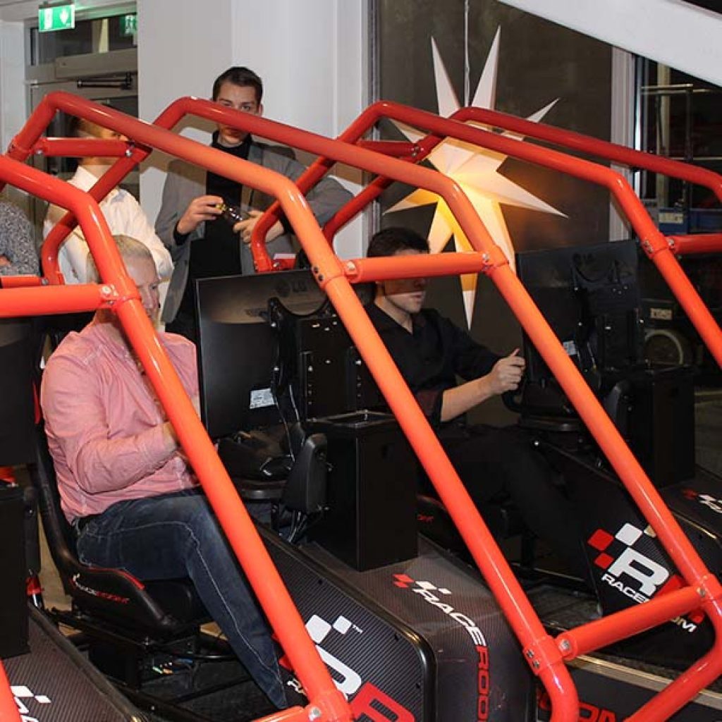 Race Simulator action